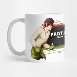 Protag - Ready to fight!! Mug